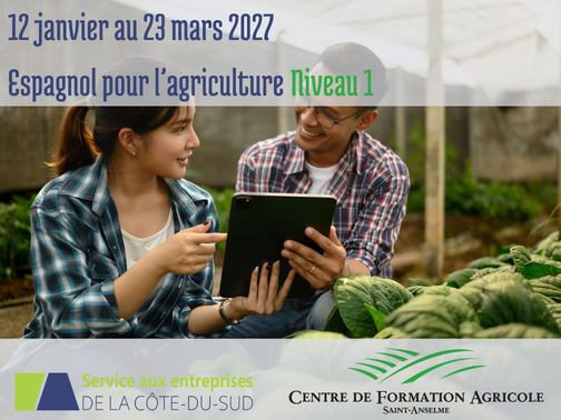 Espagnol pour l&rsquo;agriculture niveau 1
