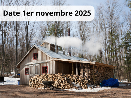 Évaporation de l’eau d’érable – AVANCÉ